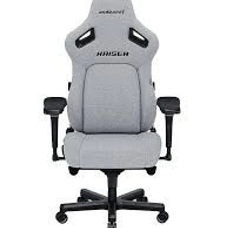 BOXED ANDASEAT KAISER 4 PREMIUM LARGE GAMING CHAIR - GREY (1 BOX) RRP £449.99