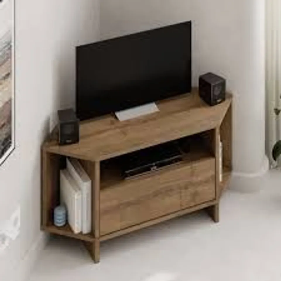 BOXED VIVA CORNER TV STAND - HITIT (1 BOX)