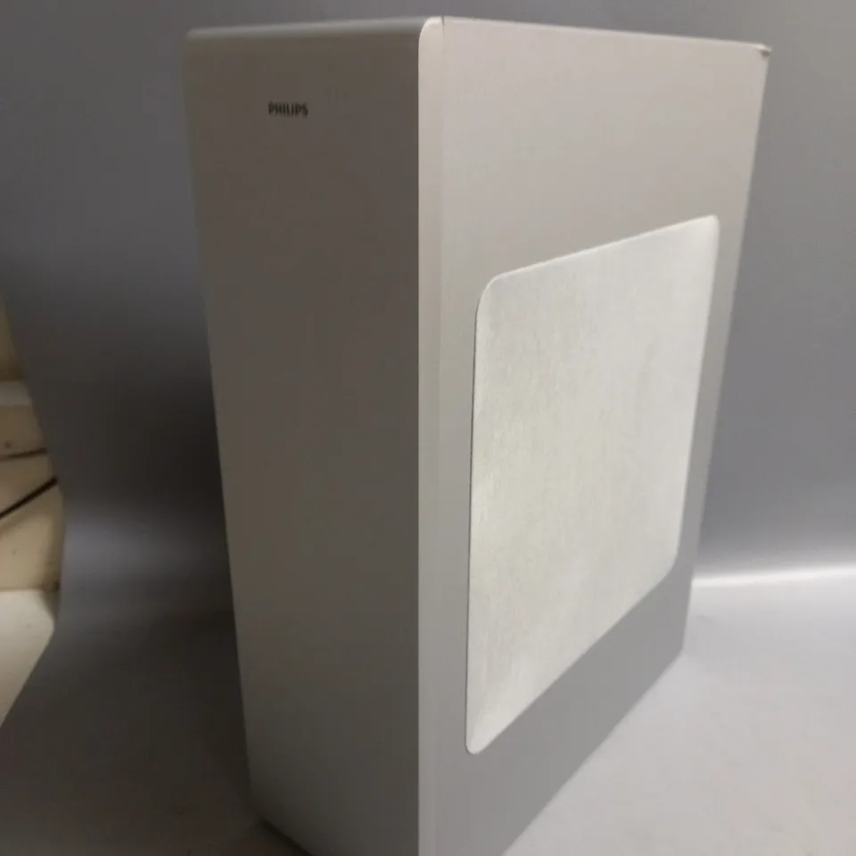 BOXED PHILIPS SOUNDBAR AND SUBWOOFER PERFORMANCE SERIES
