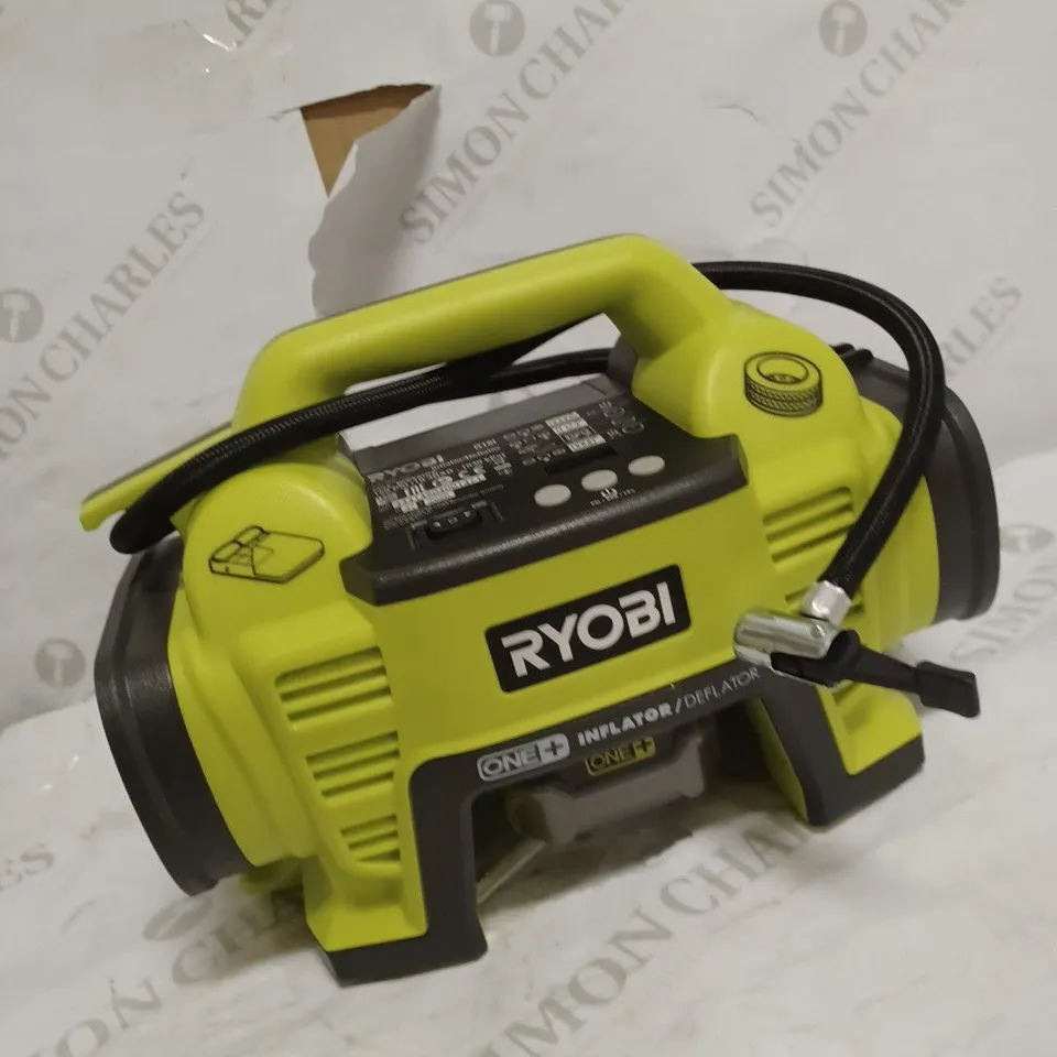 RYOBI ONE+ INFLATOR/DEFLATOR 18V