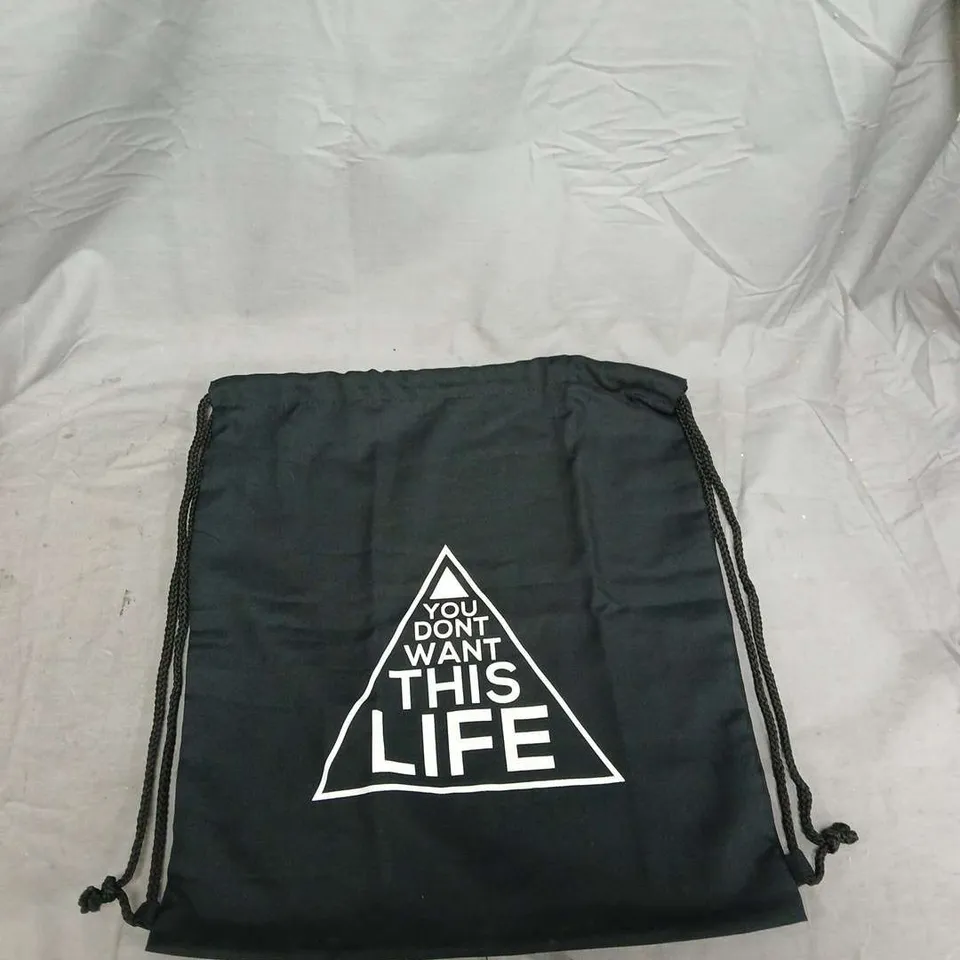 APPROXIMATELY 50 TOTE BAGS YOU DON'T WANT THIS LIFE LOGO .