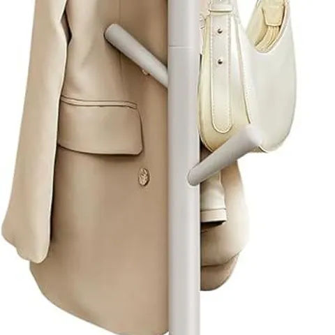 BOXED VASAGLE COAT RACK, SOLID WOOD COAT STAND