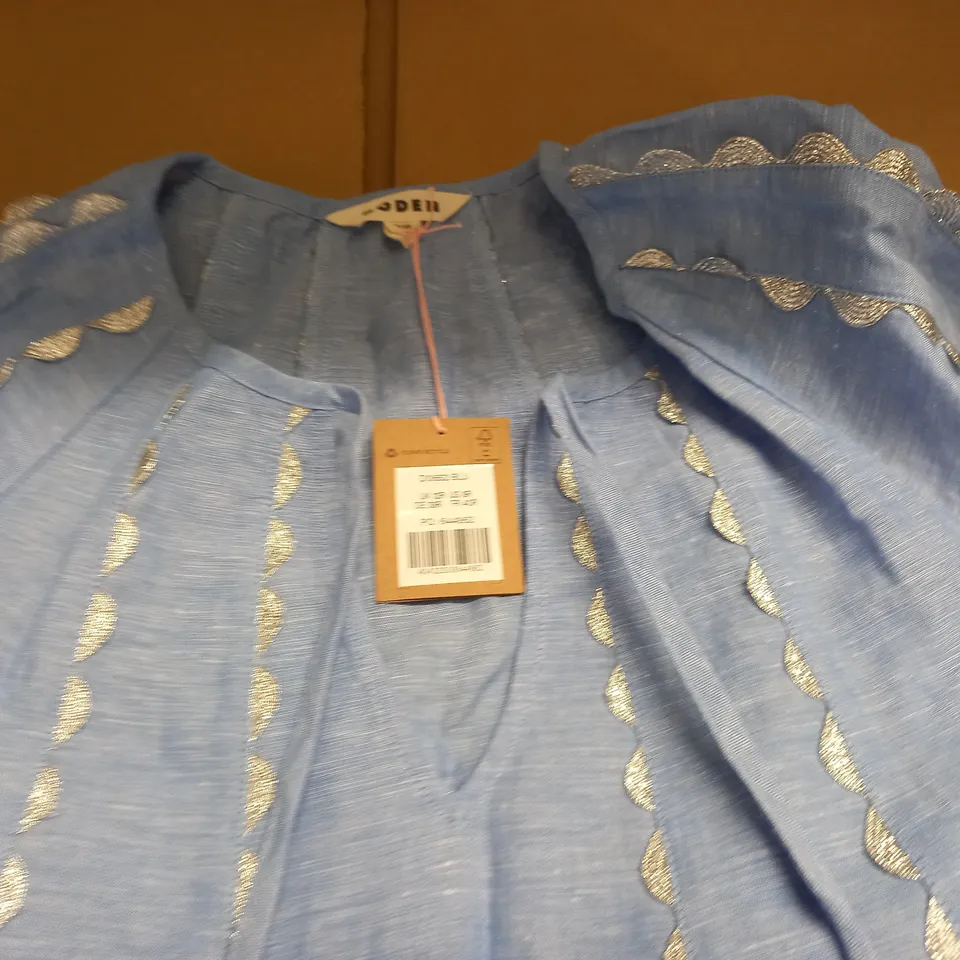 BODEN LIGHT BLUE DRESS - 12R