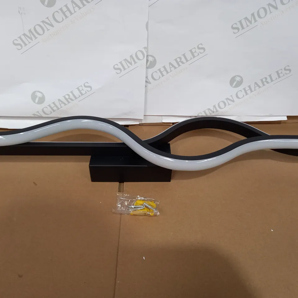 LED BLACK LONG WALL BEDSIDE/STAIRS LAMP LIGHT