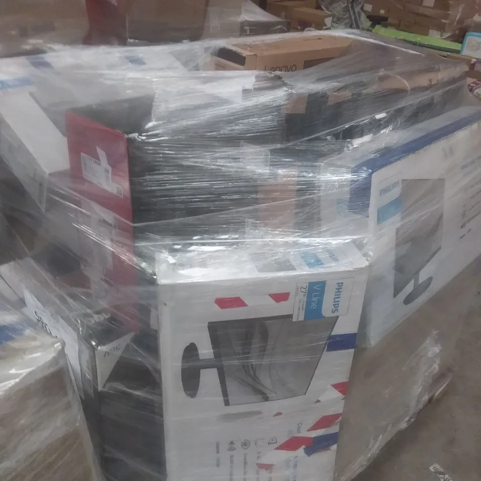 PALLET OF APPROXIMATELY 21 ASSORTED MONITORS INCLUDING 