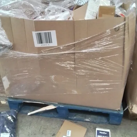 PALLET OF PARTY DECOR,PHONE CASES,APPERAL TIES AND HOME ESSENTIALS PRODUCTS TO INCLUDE;KNEE SLEEVE,PHONE CASE,CHRISTMAS BEAD CHAIN
