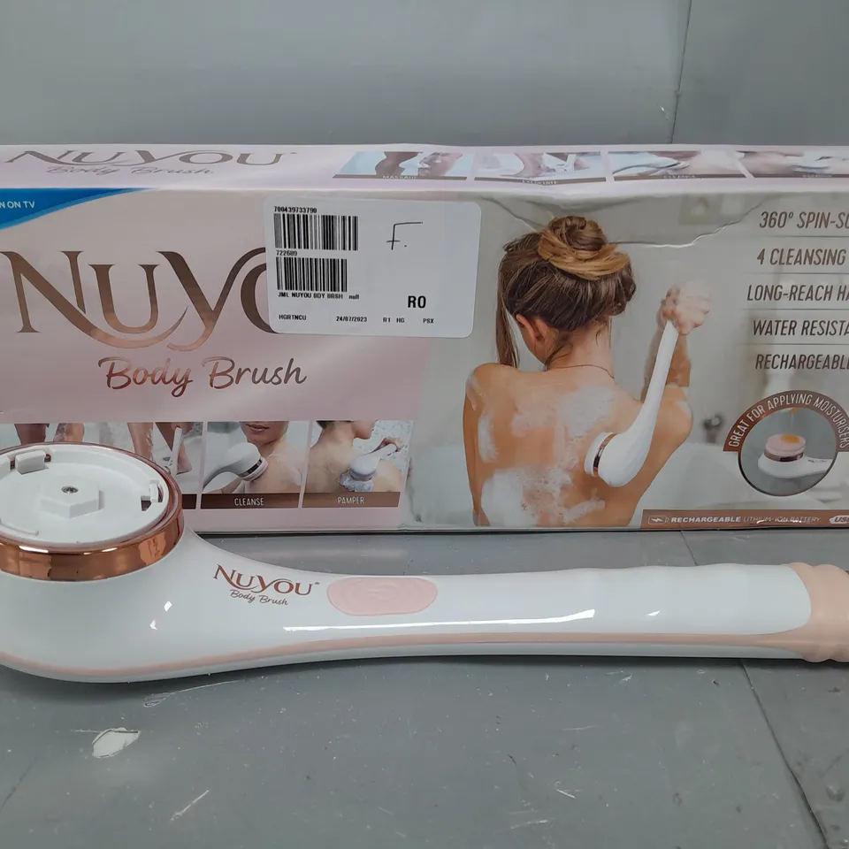 JML NUYOU BODY BRUSH USB CHARGING