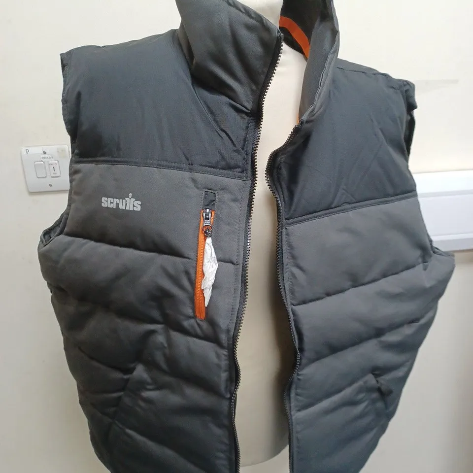 MENS SCRUFFS HARDWEAR WORKER BODYWARMER - SIZE X LARGE