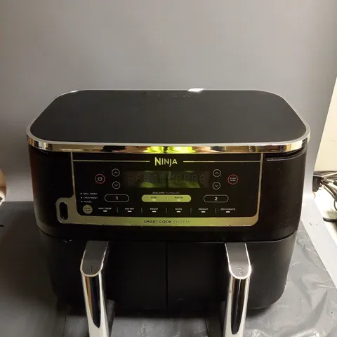 COOK'S ESSENTIALS 7.7L DUAL AIR FRYER IN BLACK