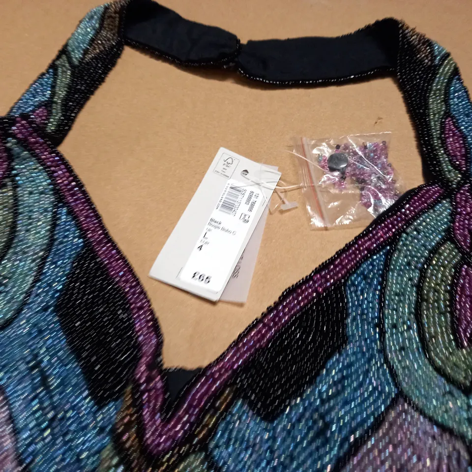 RIVER ISLAND EMBELLISHED TOP - UK L