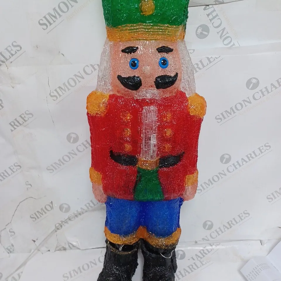 NUTCRACKER OUTDOOR ACRYLIC LIGHT RRP £49.99