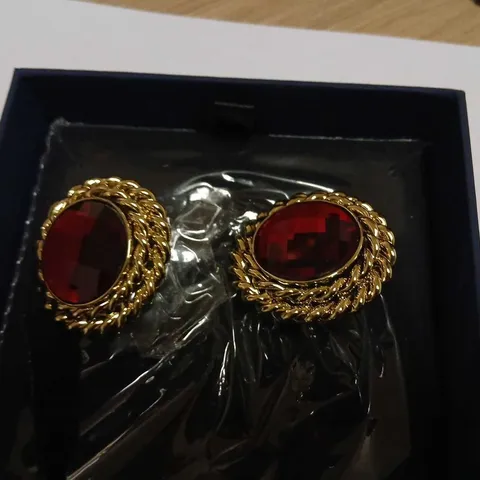 BUTLER & WILSON FRENCH STYLE CLIP ON EARRINGS 