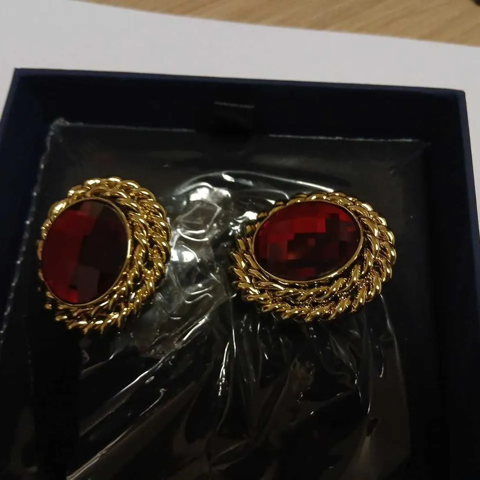 BUTLER & WILSON FRENCH STYLE CLIP ON EARRINGS