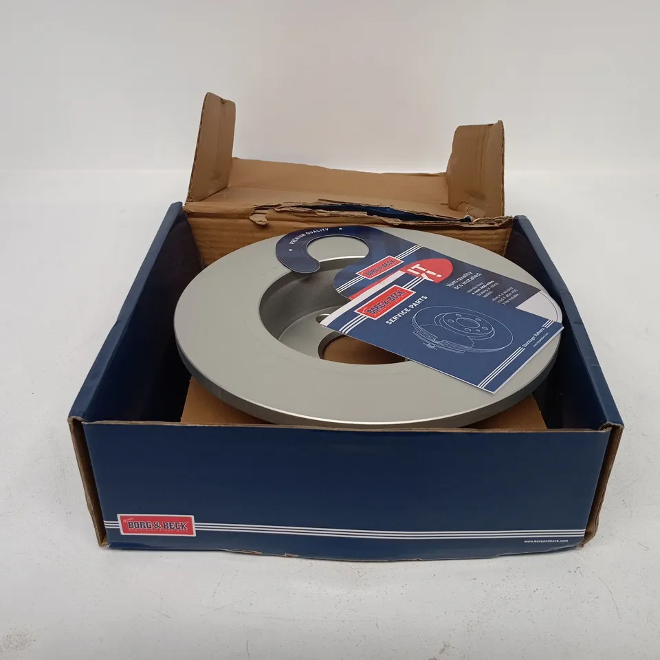 BORG AND BECK SET OF 2 BRAKE DISCS BBD6339 BOXED