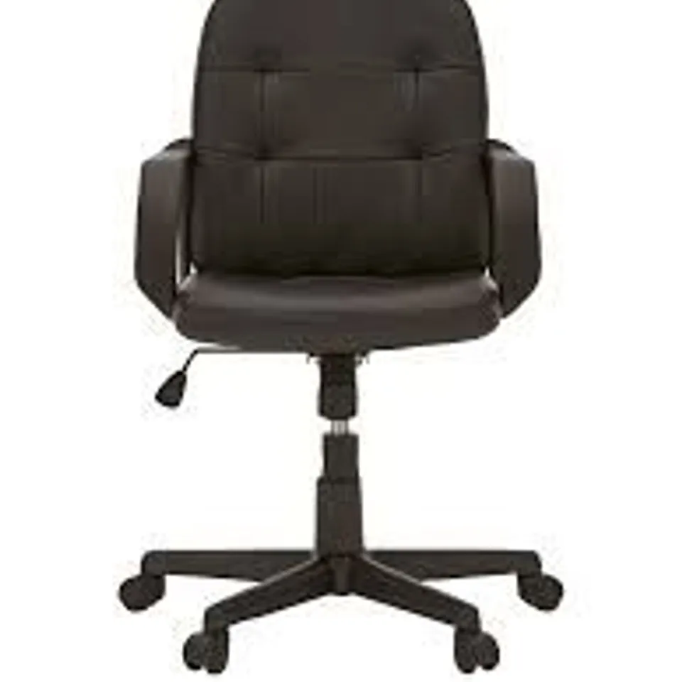 SOLAR OFFICE CHAIR WITH WHEELS IN SLATE GREY - COLLECTION ONLY  RRP £119