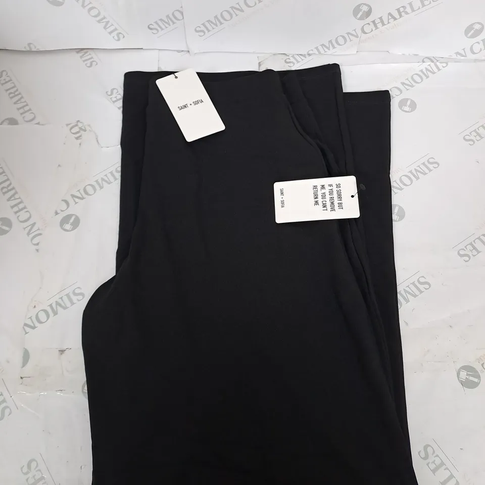 SAINT + SOFIA KELLER WIDE LEG PANTS SIZE 12