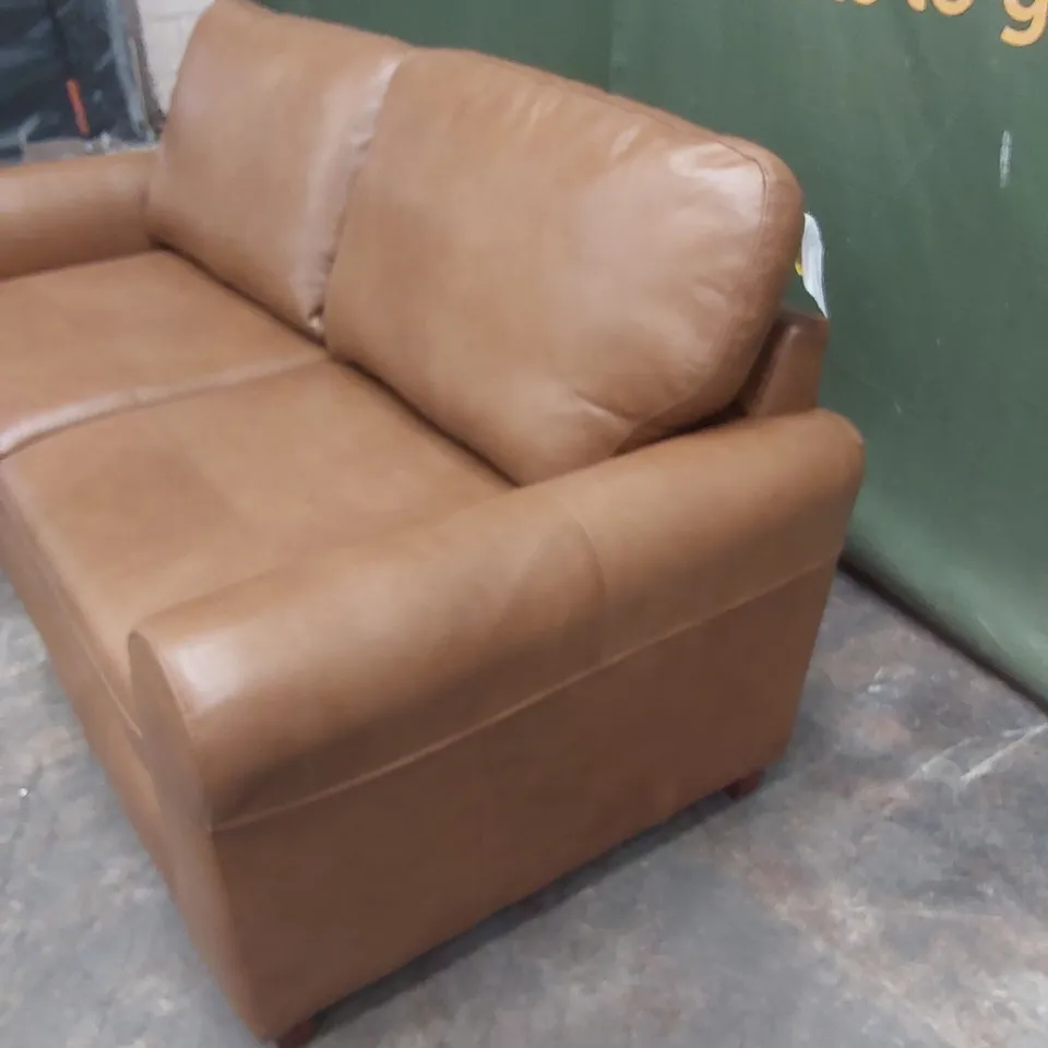 BAILEY 3 SEATER LEATHER SOFA RRP £879