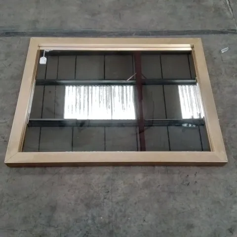 FRAMED GLASS MIRROR - 30 x 40"
