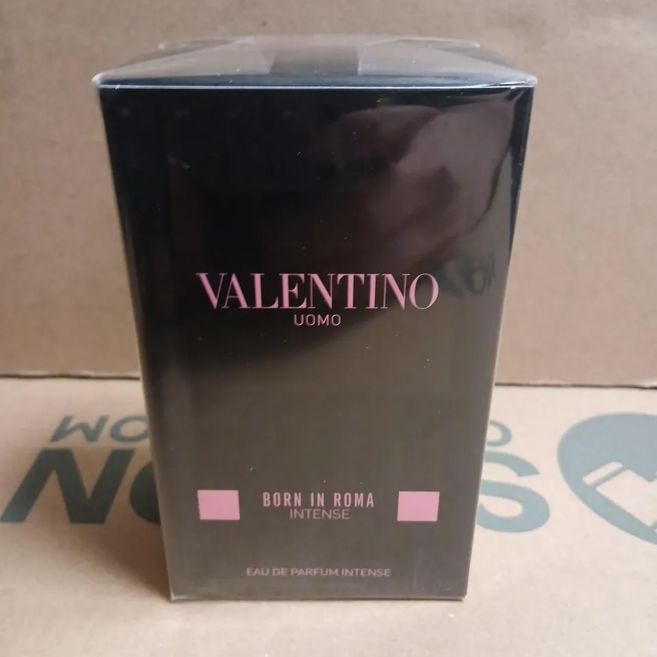 BOXED AND SEALED VALENTINO UOMO BORN IN ROMA INTENSE EAU DE PARFUM INTENSE 50ML