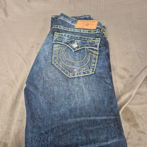 TRUE RELIGION SKINNY DENIM JEANS SIZE 33