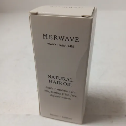 BOXED MERWAVE NATURAL HAIR OIL 50ML