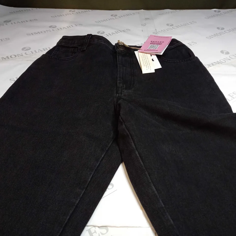LUCY YAK DANA JEANS IN WASHED BLACK - 28R