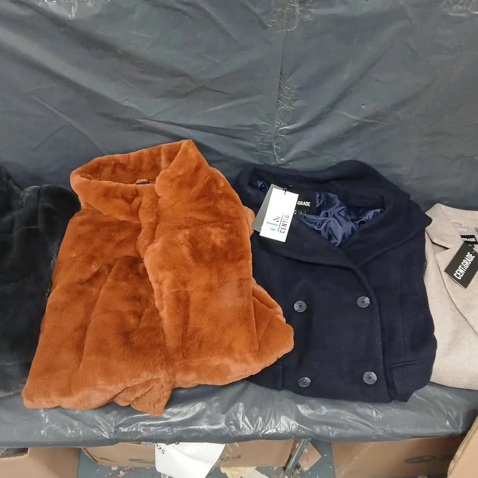 APPROXIMATELY 6CENTIGRADE LINED LONG COATS IN VARIOUS COLOURS AND SIZES 