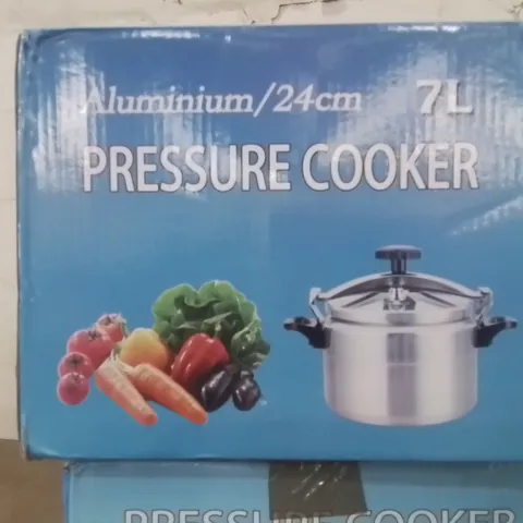 BOXED ALUMINIUM 7L PRESSURE COOKER