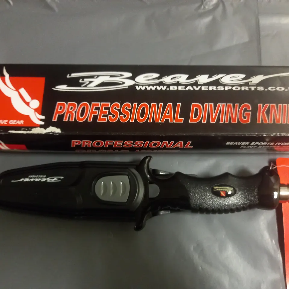 BEAVER PROFESSIONAL DISCOVERY DIVING KNIFE 