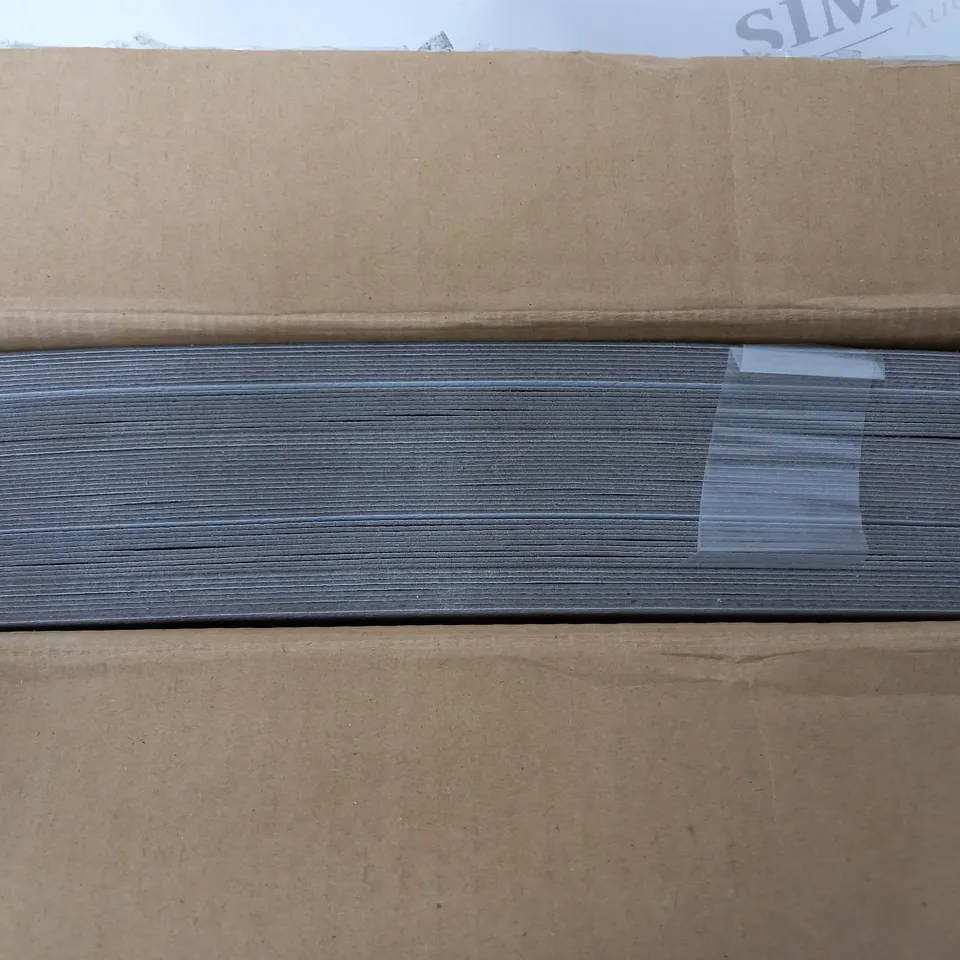 BOX OF ASSORTED GREY STICK ON WALL PANELS 