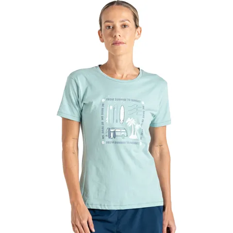 BRAND NEW DARE 2B TRANQUILLITY III T-SHIRT IN AQUIFER SIZE UK 14