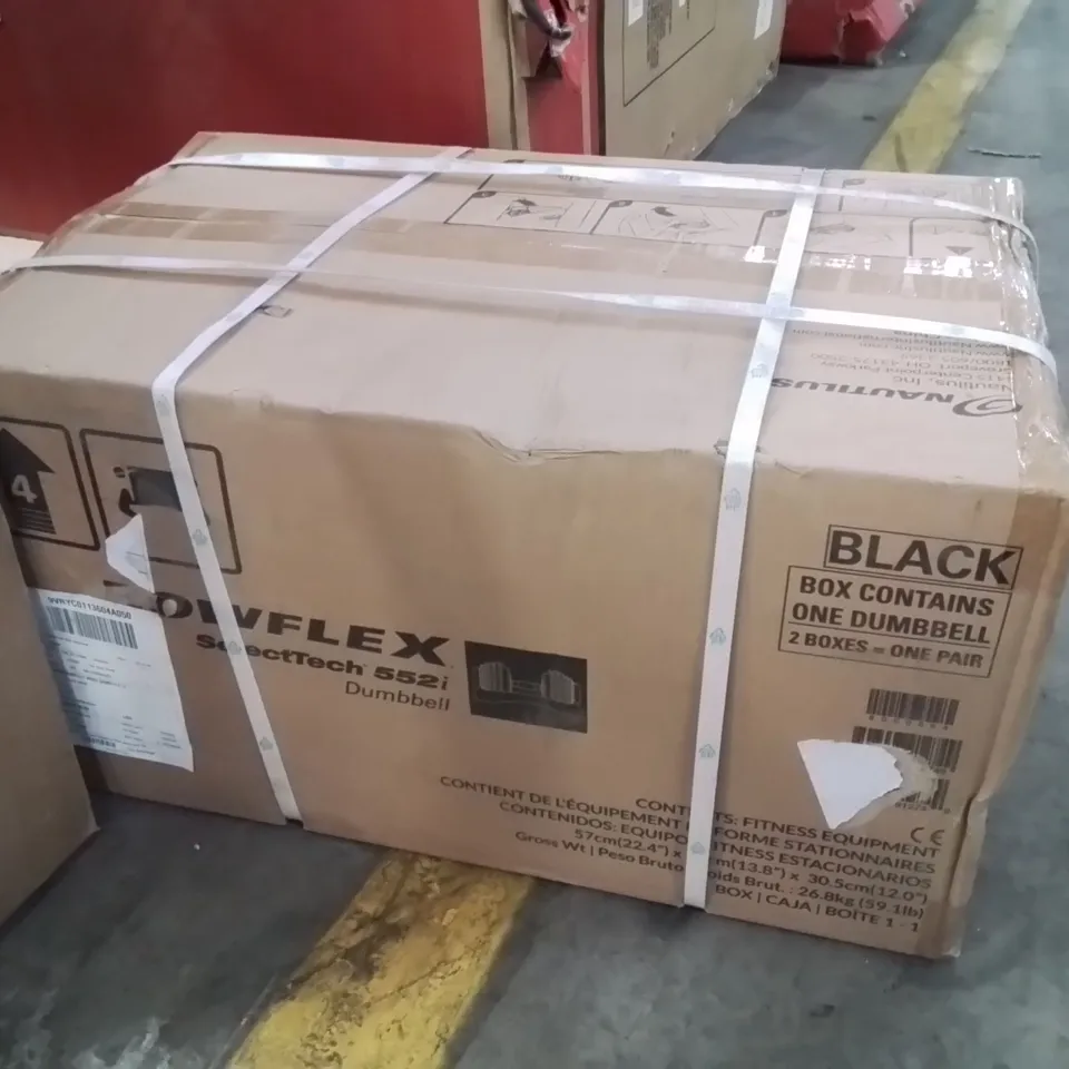 BOXED BOWFLEX SELECTECH 552i ADJUSTABLE DUMBBELL - BLACK