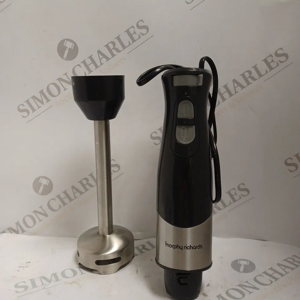 BOXED MORPHY RICHARDS TOTAL CONTROL HAND BLENDER