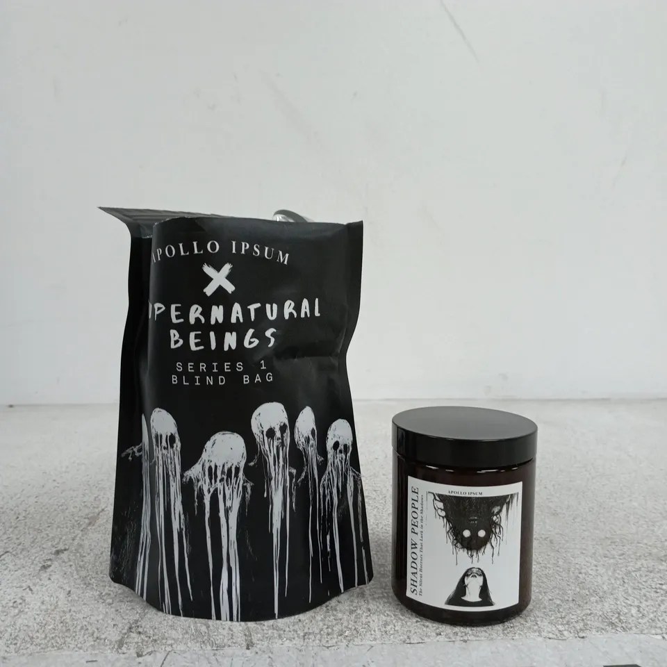 APOLLO IPSUM X SUPER NATURAL BEINGS SERIES 1 BLIND BAG + SHADOW PEOPLE JAR