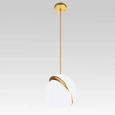 BOXED BATESON 1-LIGHT GLOBE PENDANT 