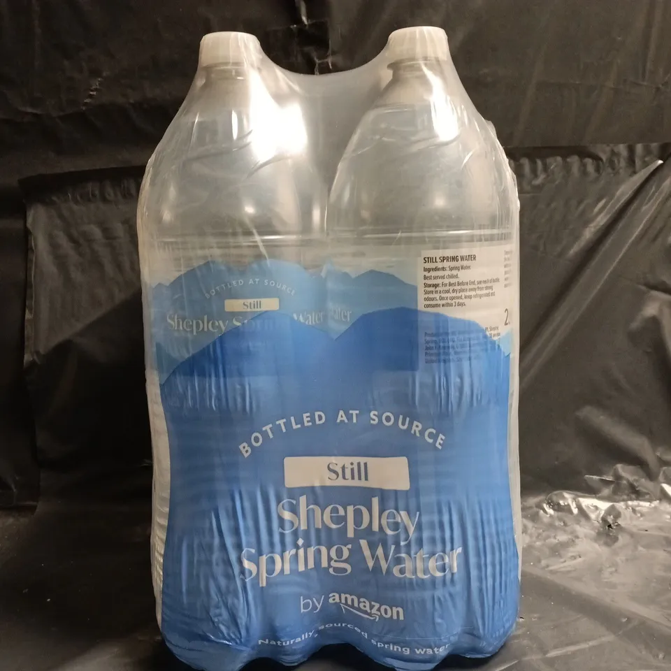 SHEPLEY STILL SPRING WATER MULTIPACK (4 X 2 LITRE BOTTLES)