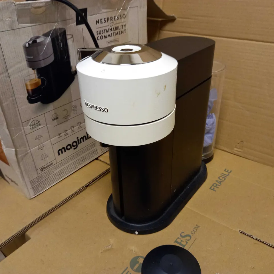 NESPRESSO VERTUO NEXT COFFEE MACHINE BY MAGIMIX, CONTRAST WHITE