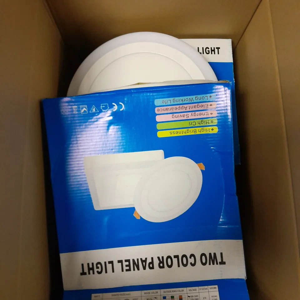 APPROXIMATELY 10 ASSORTED HOUSEHOLD PRODUCTS TO INCLUDE LIGHT PANELS, WATCHES, MOBILE PHONE ETC 
