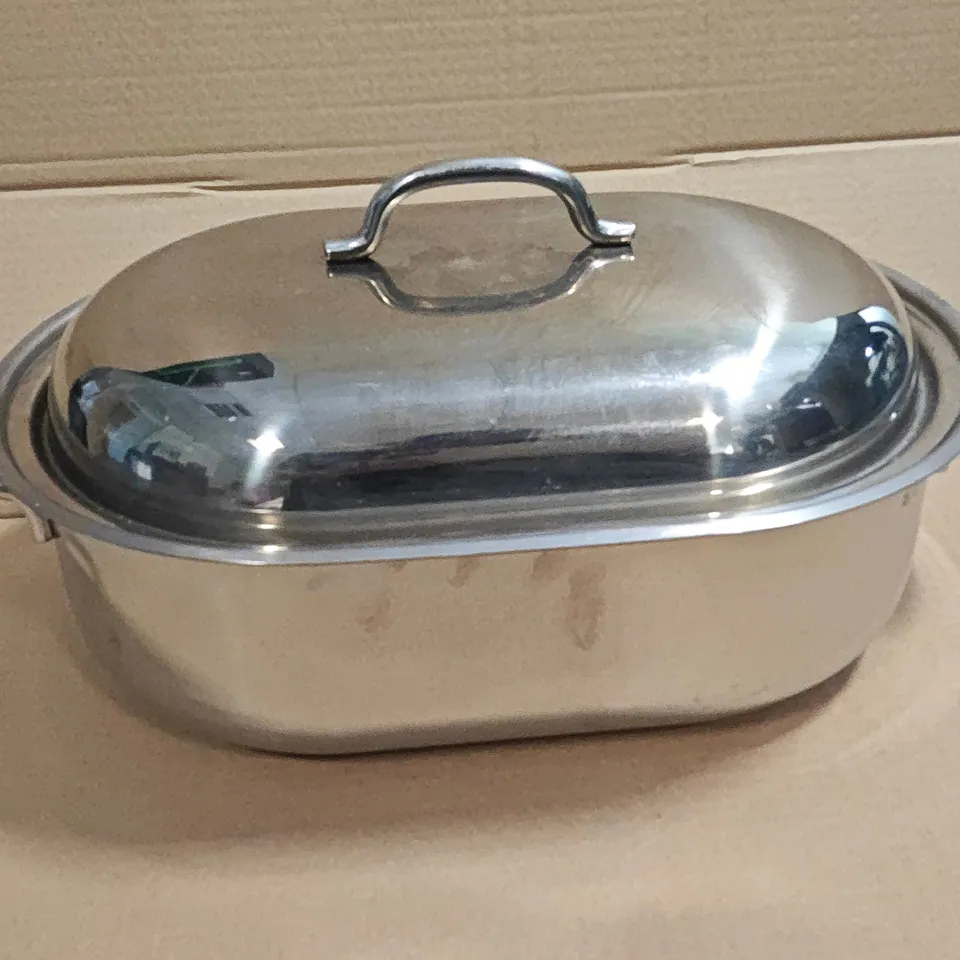 WMF CROMARGAN STAINLESS STEEL 18/10 LIDDED COOKING POT