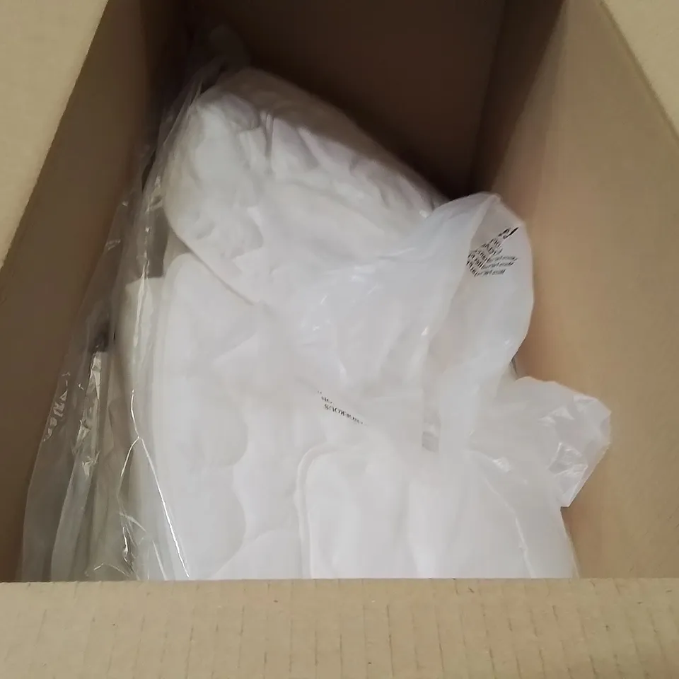 BOXED BRAND NEW APPROXIMATELY 4 SIMPLY BE QUILTED JACKET WHITE SIZE 22