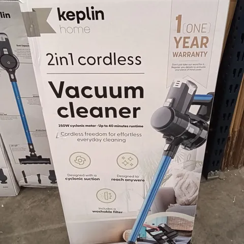 BOXED KEPLIN 2IN1 CORDLESS VACUUM CLEANER 