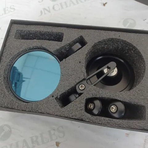 SET OF MOTORCYCLE MIRRORS