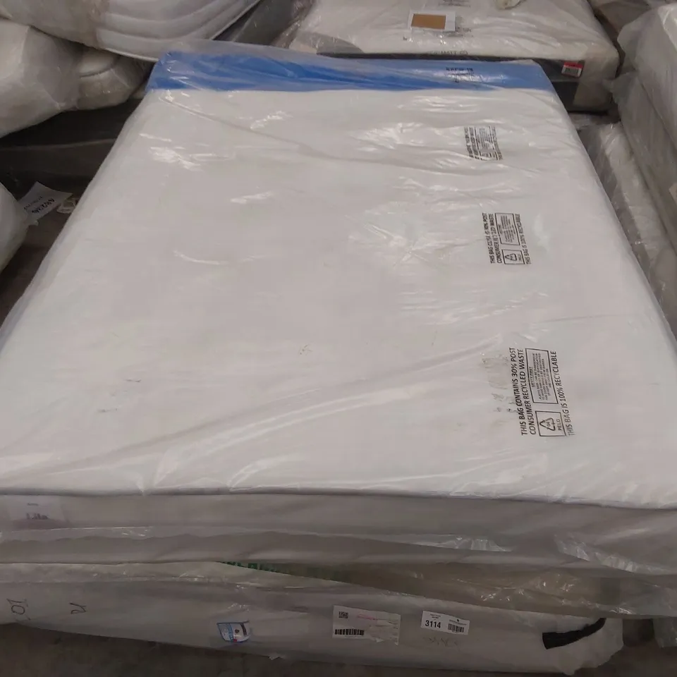 QUALITY BAGGED LILA ORTHO 4'6" DOUBLE SIZED MATTRESS 
