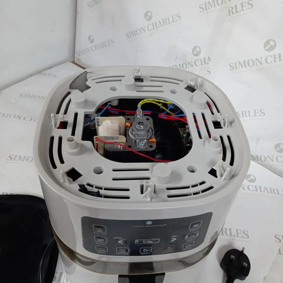 BOXED COOK'S ESSENTIALS 4.0L AIR FRYER, COOL GREY