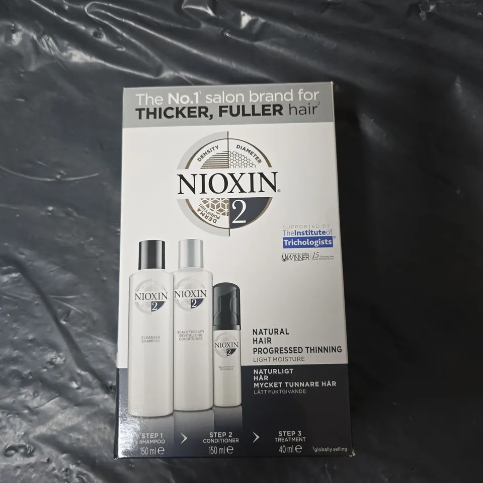 NIOXIN NATURAL HAIR PROGRESSED THINNING LIGHT MOISTURE KIT 