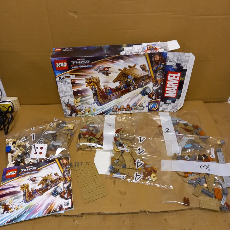 LEGO MARVEL THOR LOVE AND THUNDER THE GOAT BOAT (76208)