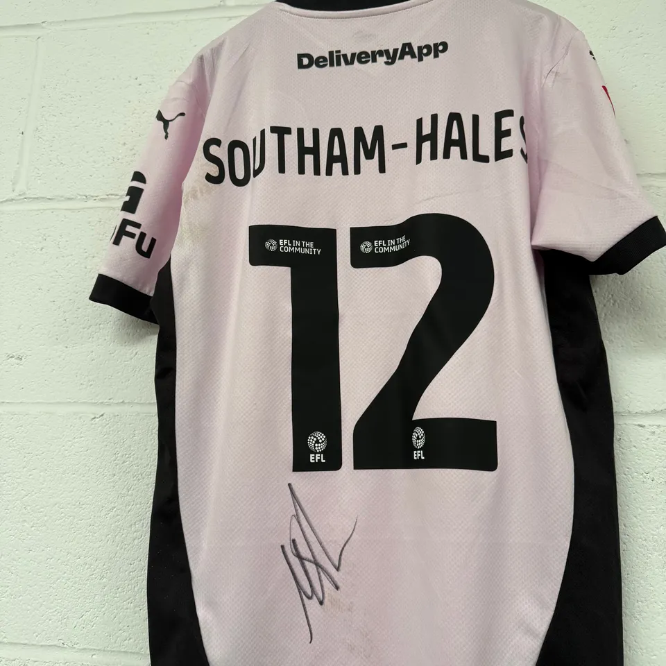 #12 - Macauley Southam-Hales - FA Cup Football Shirt 24/25 - Size M - Signed