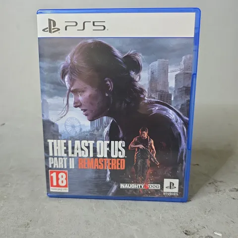 PLAYSTATION 5 THE LAST OF US PART II REMASTERED 