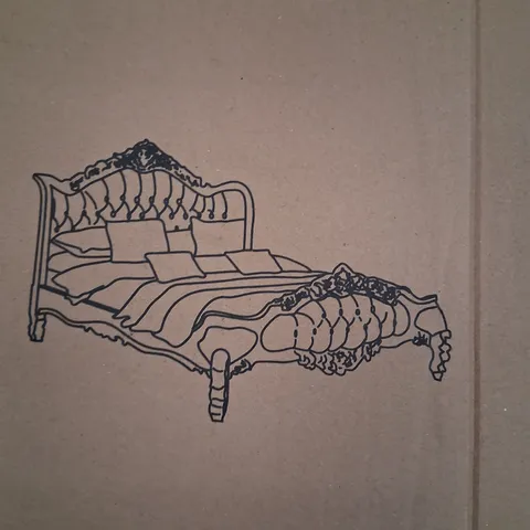 BRAND NEW BOXED HOMESDIRECT 365 KING SIZE BEDFRAME(4 BOXES)
