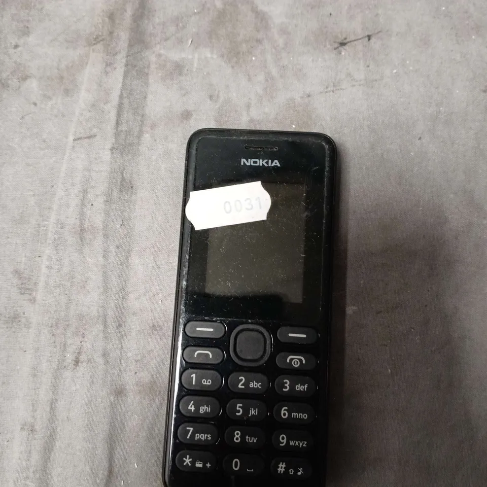 NOKIA FEATURE PHONE WITH KEYPAD – BLACK